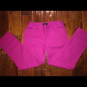 White House Black Market Fuscia Pants Size 2R